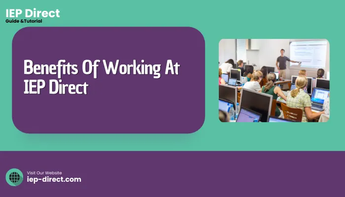 Benefits Of Working At IEP Direct