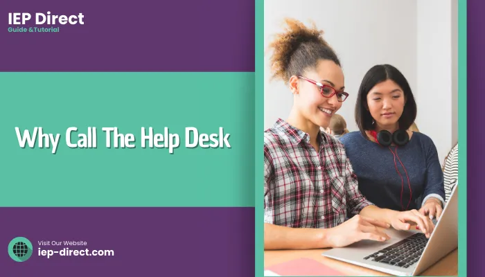 Why Call The Help Desk